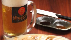 博多餃子舎603のビール